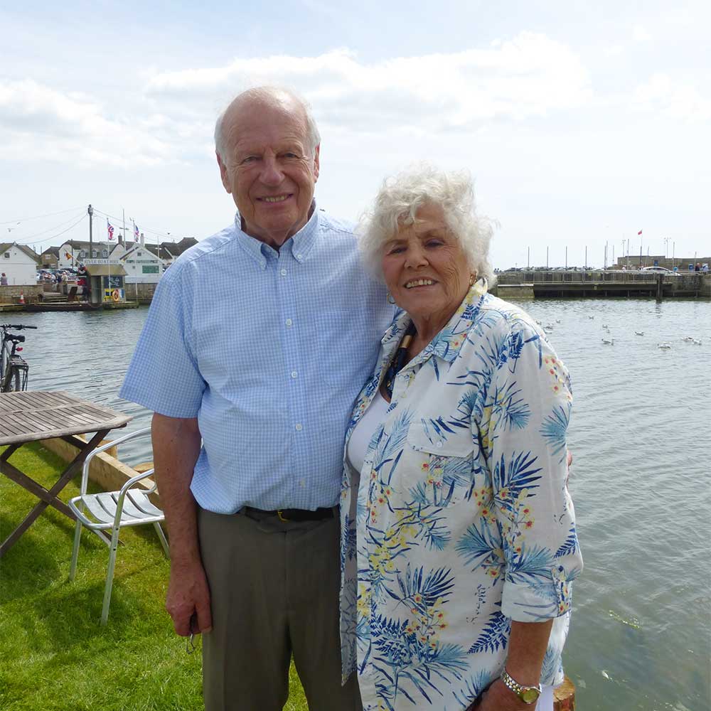 Jan and Arthur Watson, co-owners of The Riverside Restaurant