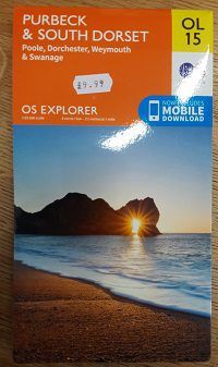 OS Explorer Map OL15: Purbeck & South Dorset