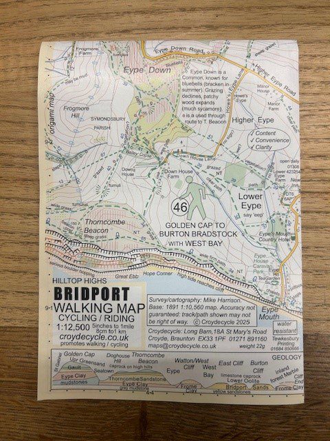 Bridport Walking Map
