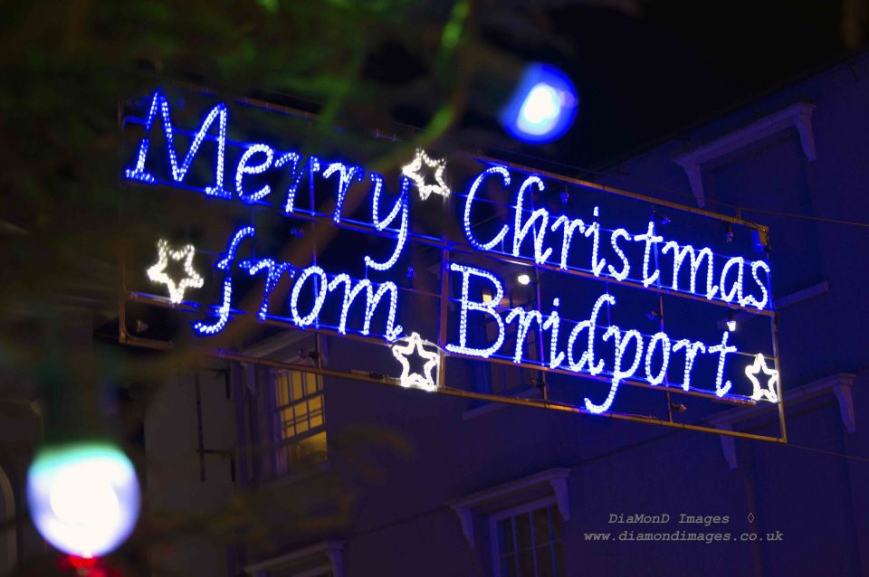 Bridport Market On Christmas Eve