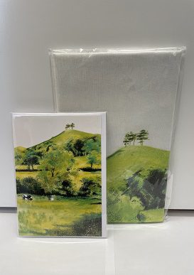 Colmer’s Hill Tea Towel & Greeting Card Set