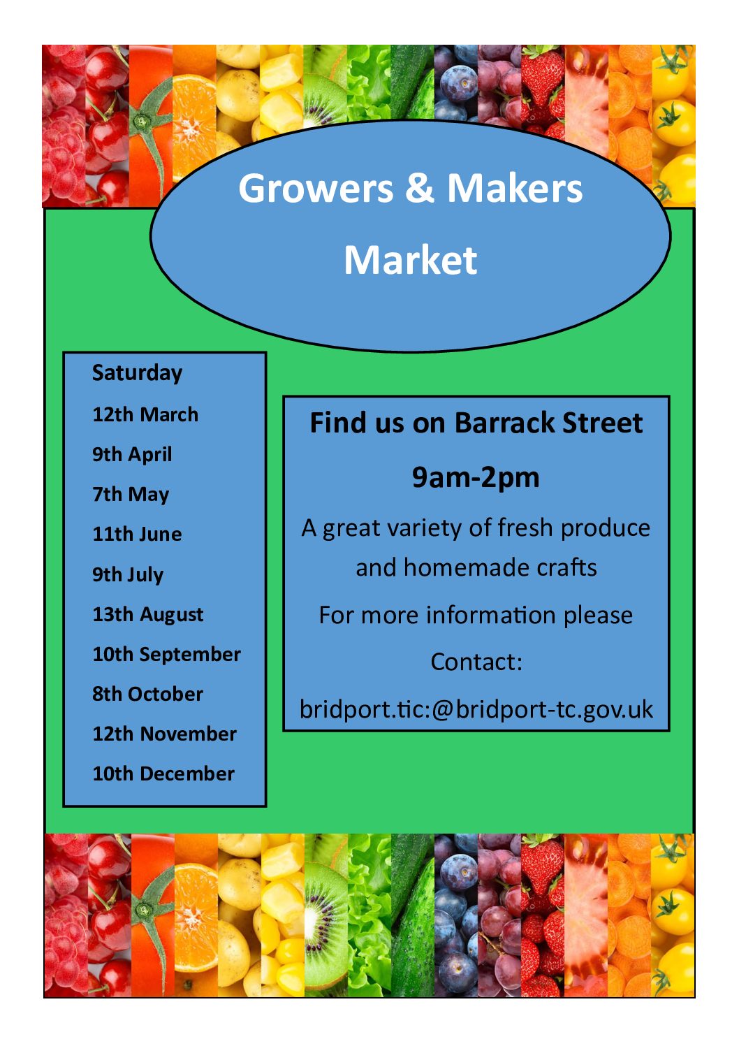 Bridport Growers And Makers Markets