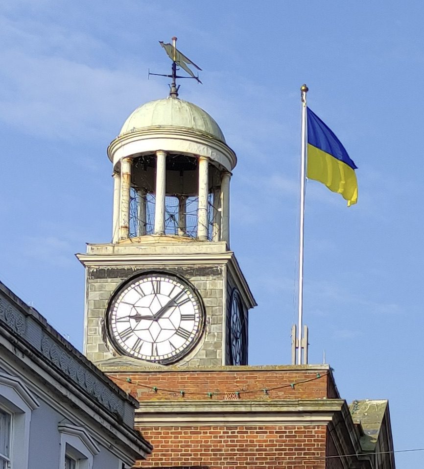 Mayor’s Blog – Flying The Ukrainian Flag