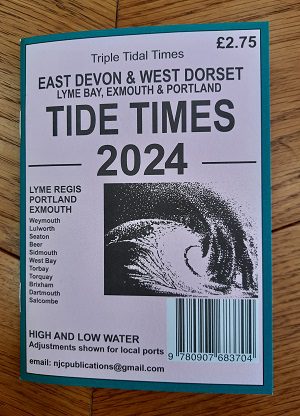 East Devon & West Dorset Tide Times Book 2024