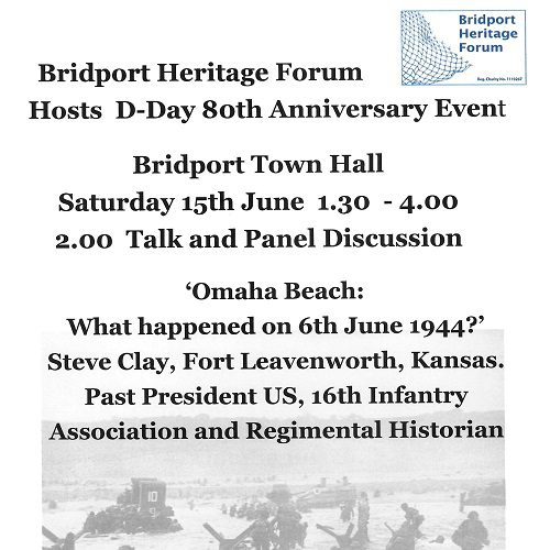 Bridport Heritage Forum: D-Day 80th Anniversary Event (Saturday 15 June)