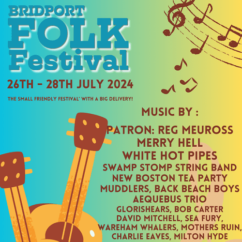 Bridport Folk Festival: Weekend Tickets (26th-28th July)