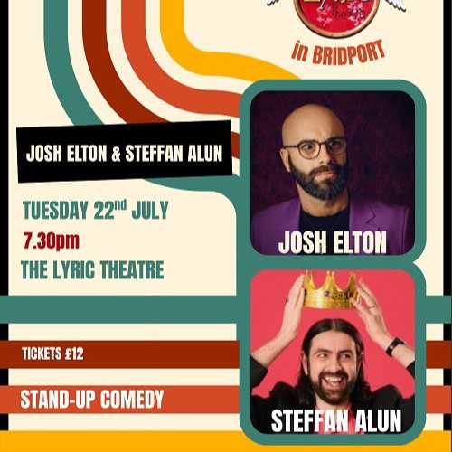 Lyric Theatre: Josh Elton & Steffan Alun, Stand-Up Comedy (Tuesday 22 July)