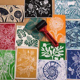 Art In Nature Workshop: Lino (Thursday 26 March)
