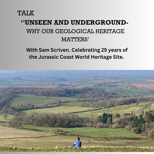 Talk: “Unseen & Underground. Why our geographical heritage matters” (Thursday 30 April)