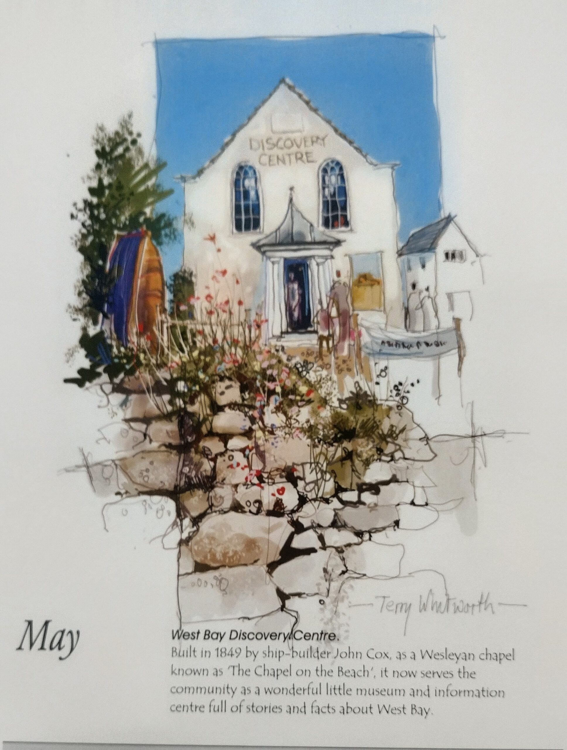 Sketchbook Calendar of Bridport 2027 by Terry Whitworth - Image 7