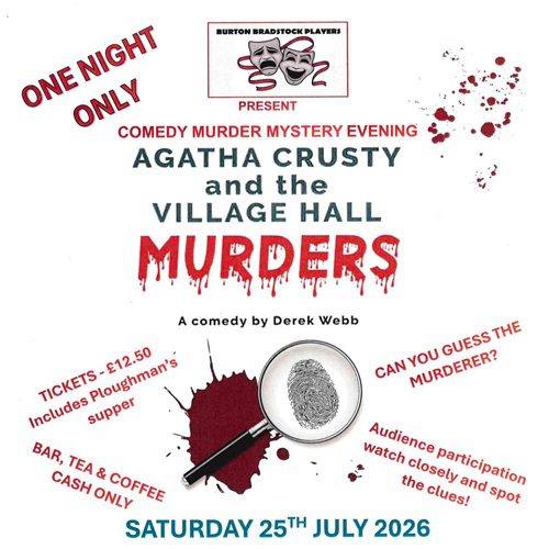 Burton Bradstock Players | Comedy Murder Mystery Evening | Saturday 25 July