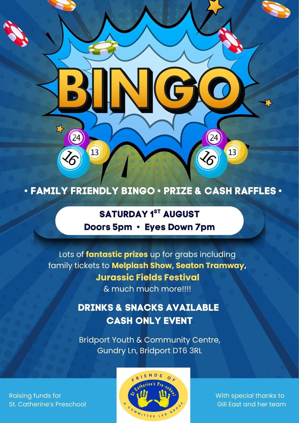 St Catherines Bingo