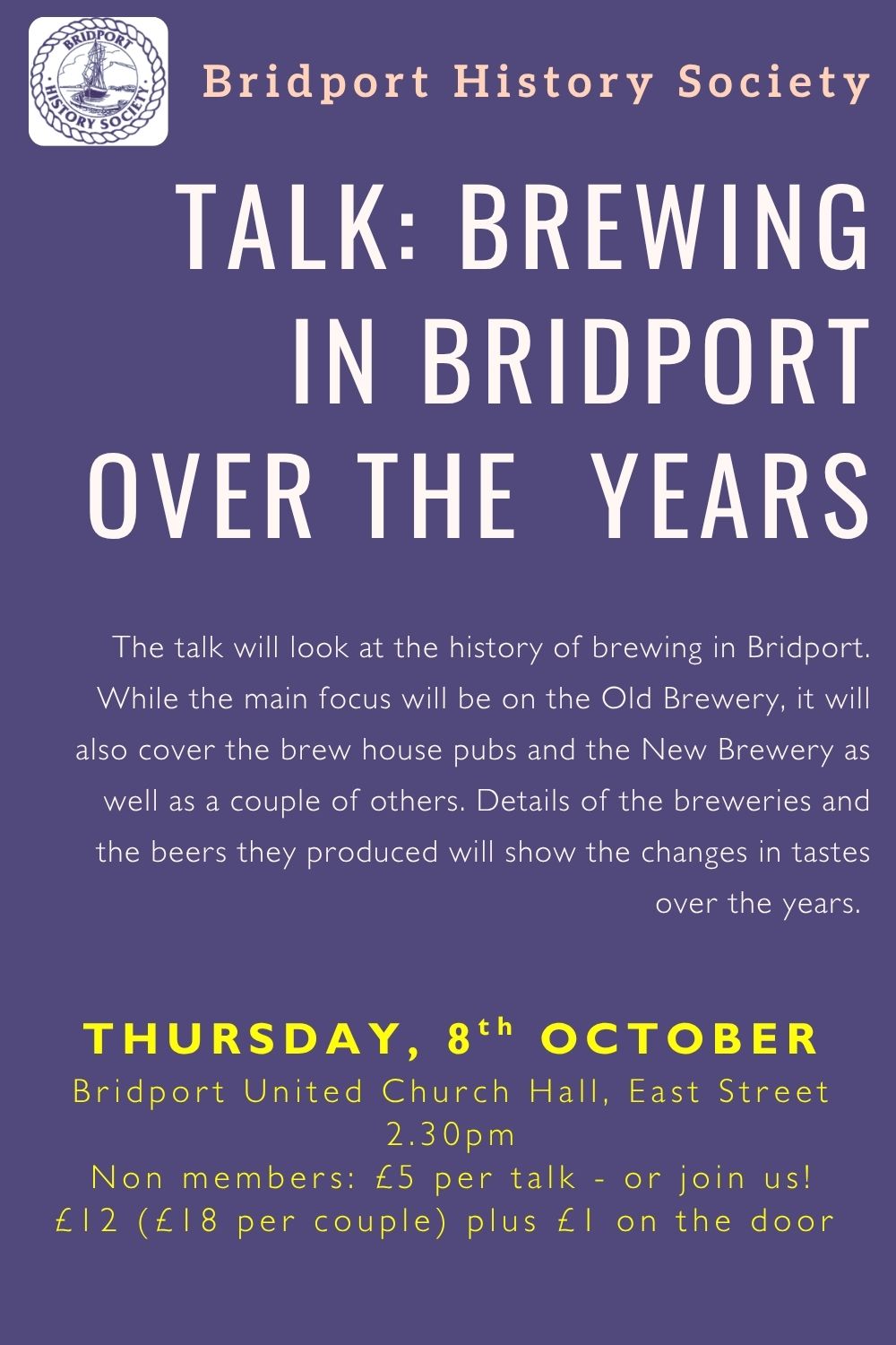 Brewing in Bridport Talk