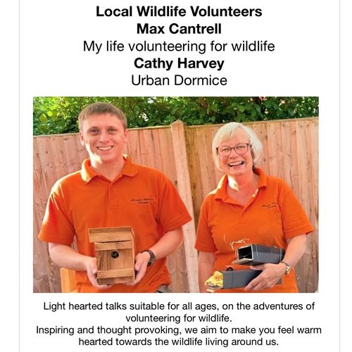 Talk | Local Wildlife Volunteers with Max Cantrell and Cathy Harvey  | Sunday 22nd November
